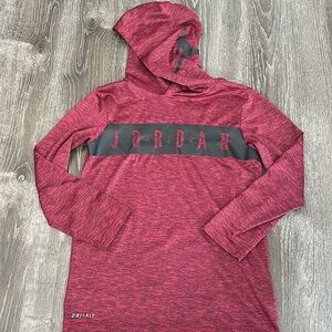 Air Jordan Dri-fit hooded long sleeve